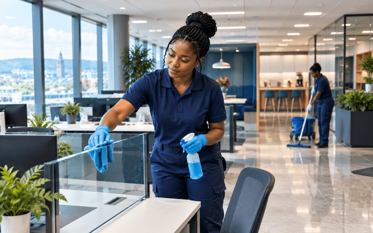 Office cleaning — Sauda & Sons