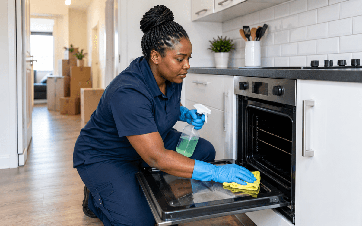 End of tenancy cleaning in a West Yorkshire rental property